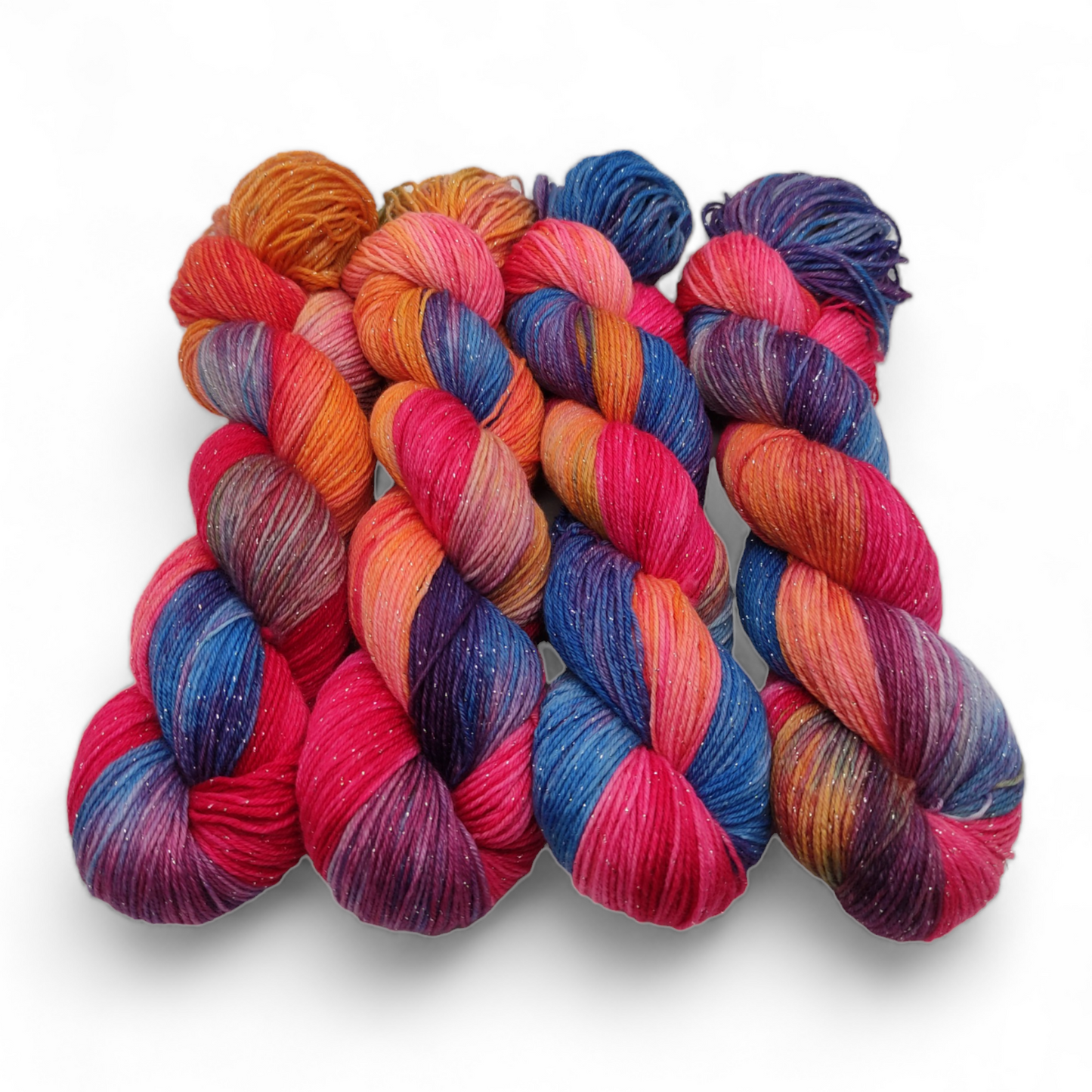 4-Merino Glitzer, Eine für Alles, 4fach 100g arabische Nächte
