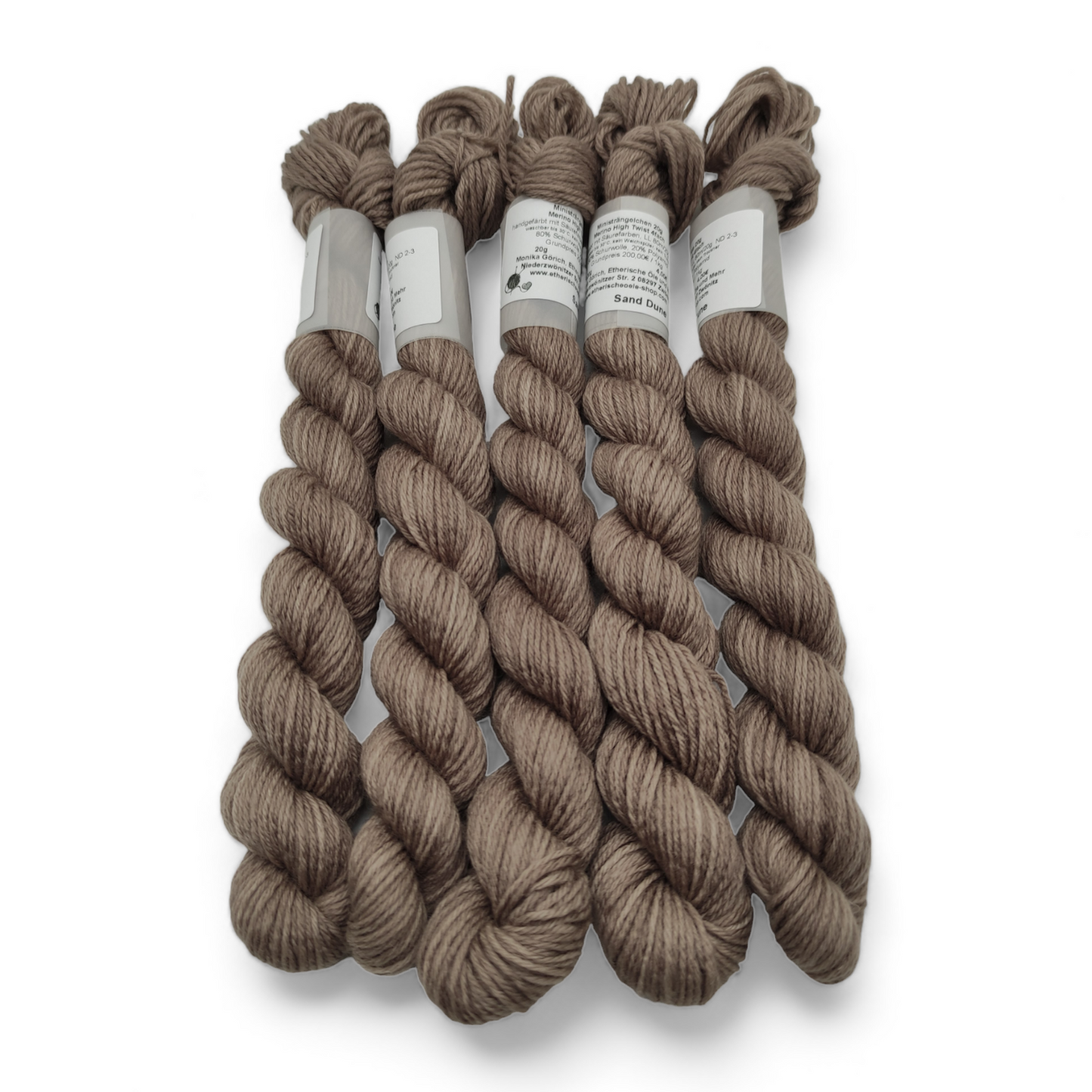 Merino High Twist 4fach 20g Sand Dune
