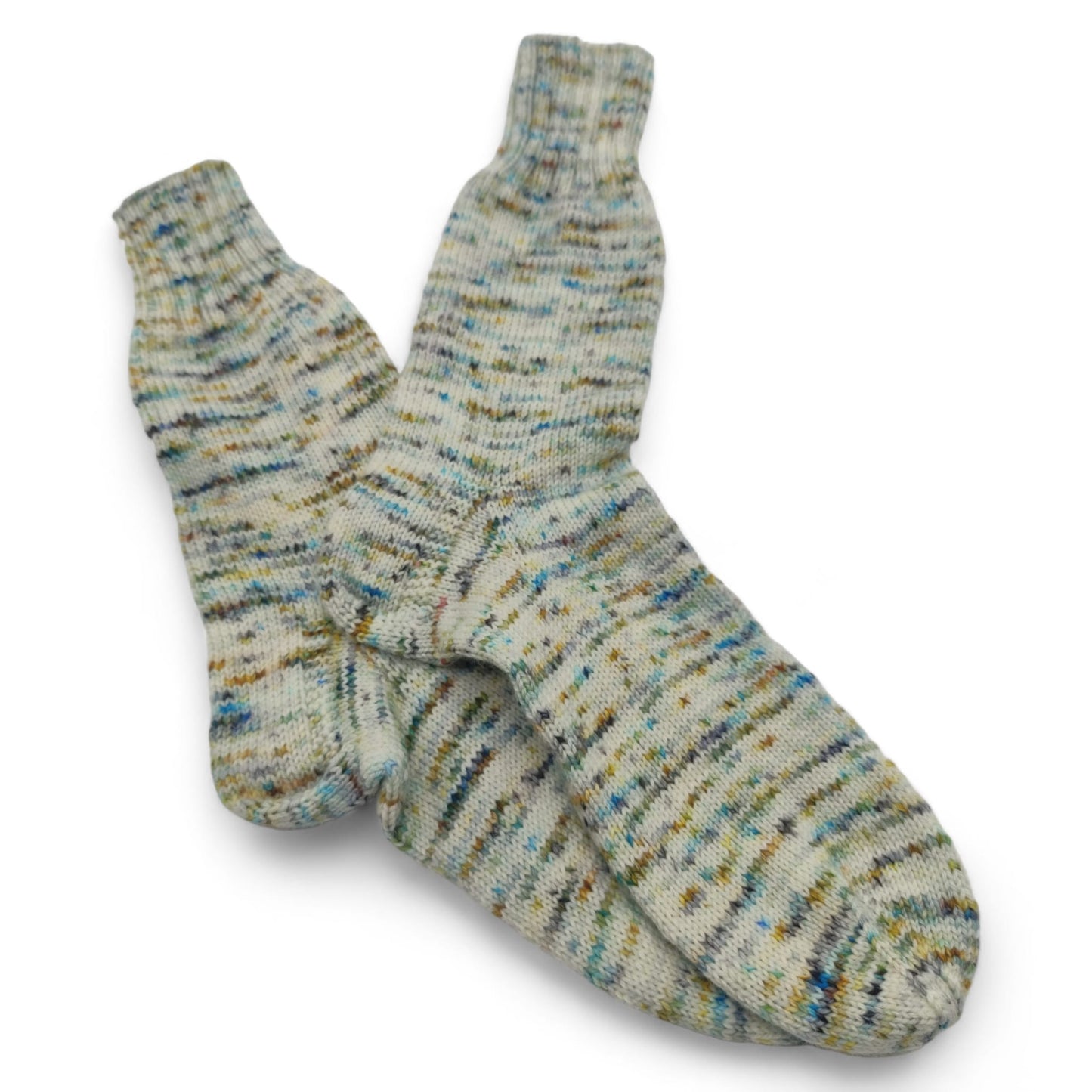 Socken, Größe 42/43, handgestrickt, aus Merino High Twist