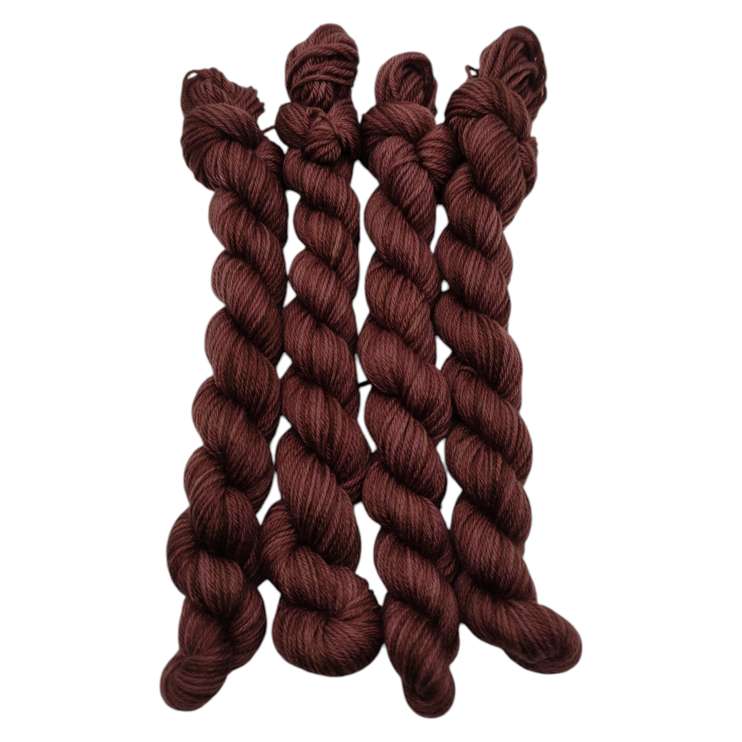 Merino High Twist 4fach semisolid Chocolat Brown 20g