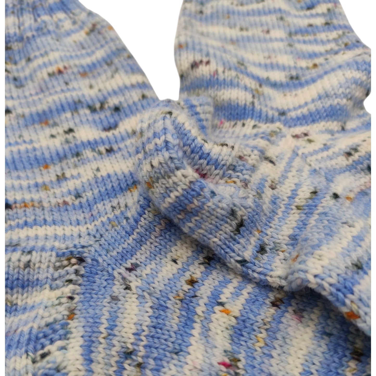 Socken, Größe 42/43, handgestrickt, aus Merino High Twist, Wintertag