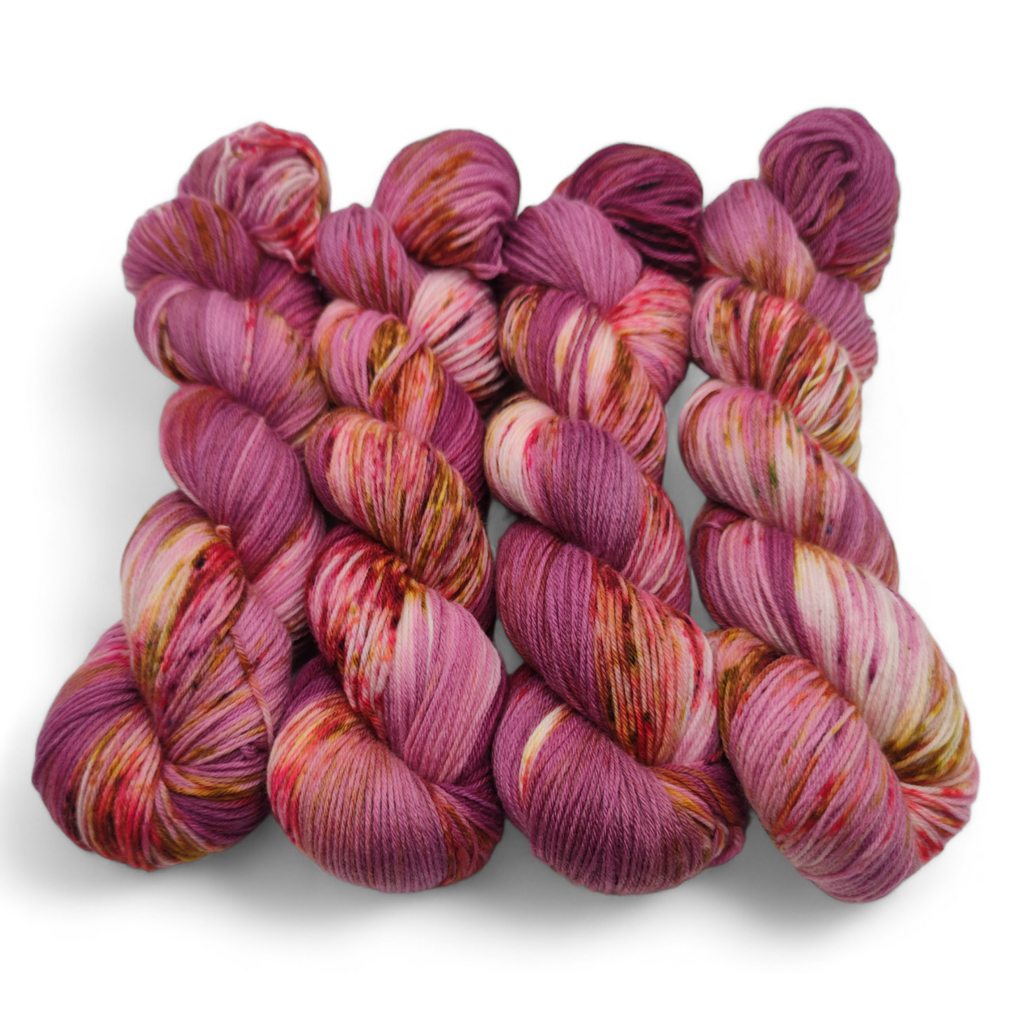 Merino High Twist 4fach 100g Cherry Berry