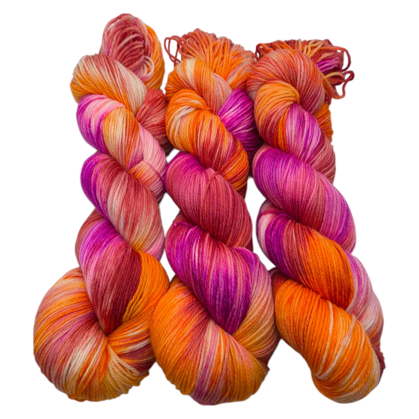 Merino High Twist 4fach 100g Rotbart