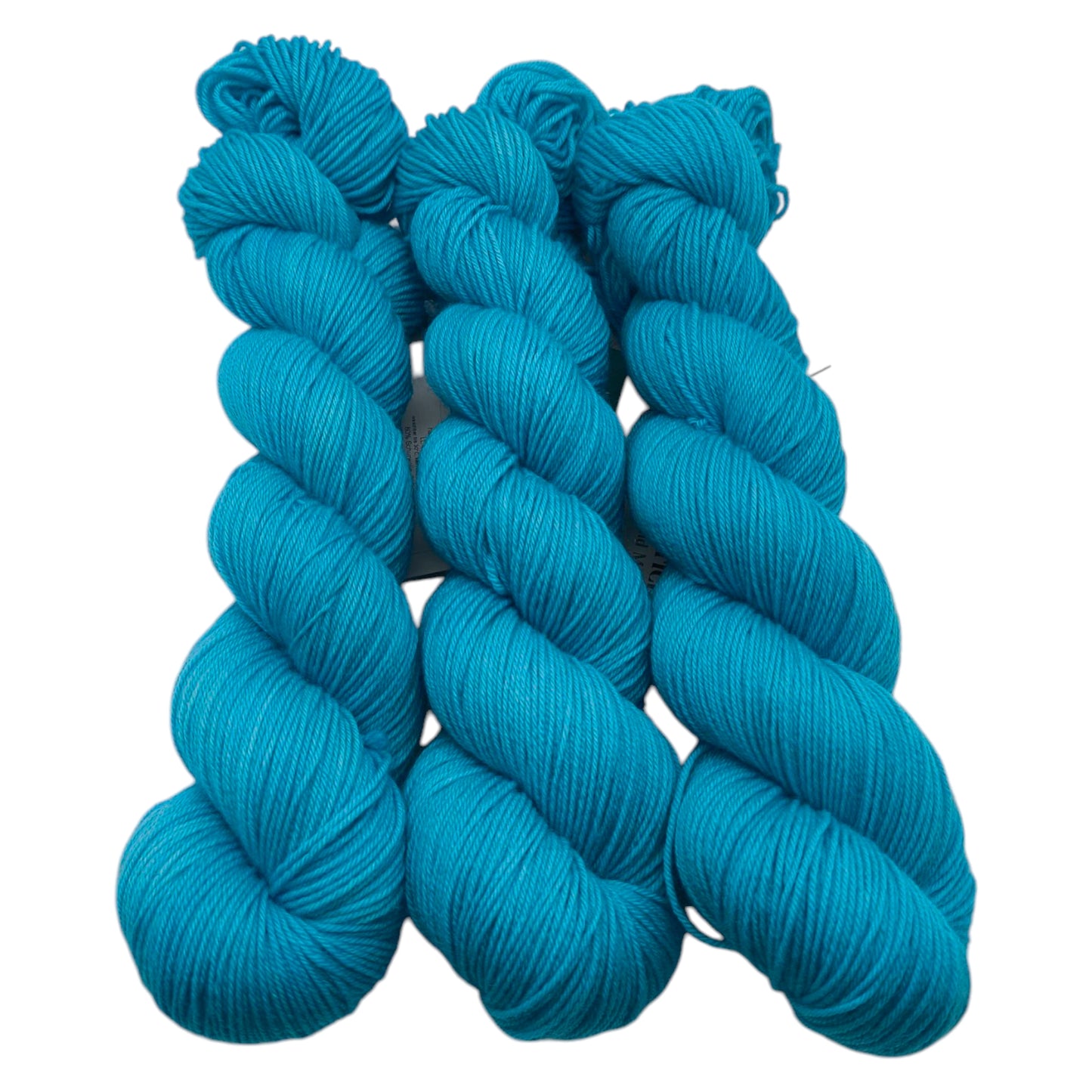 Merino High Twist 4fach semisolid Frozen Blue 100g