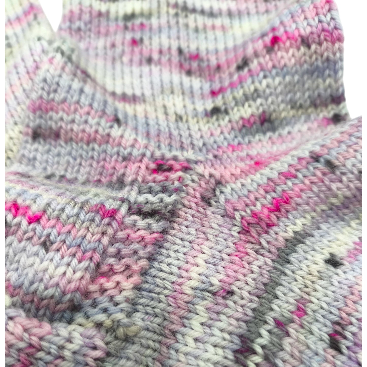 Socken, Größe 38/39, handgestrickt, aus Merino High Twist, Wisteria Street