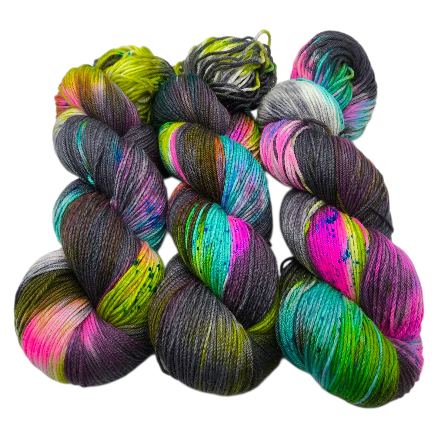 Merinosockenwolle 6fach, 150g Halloween