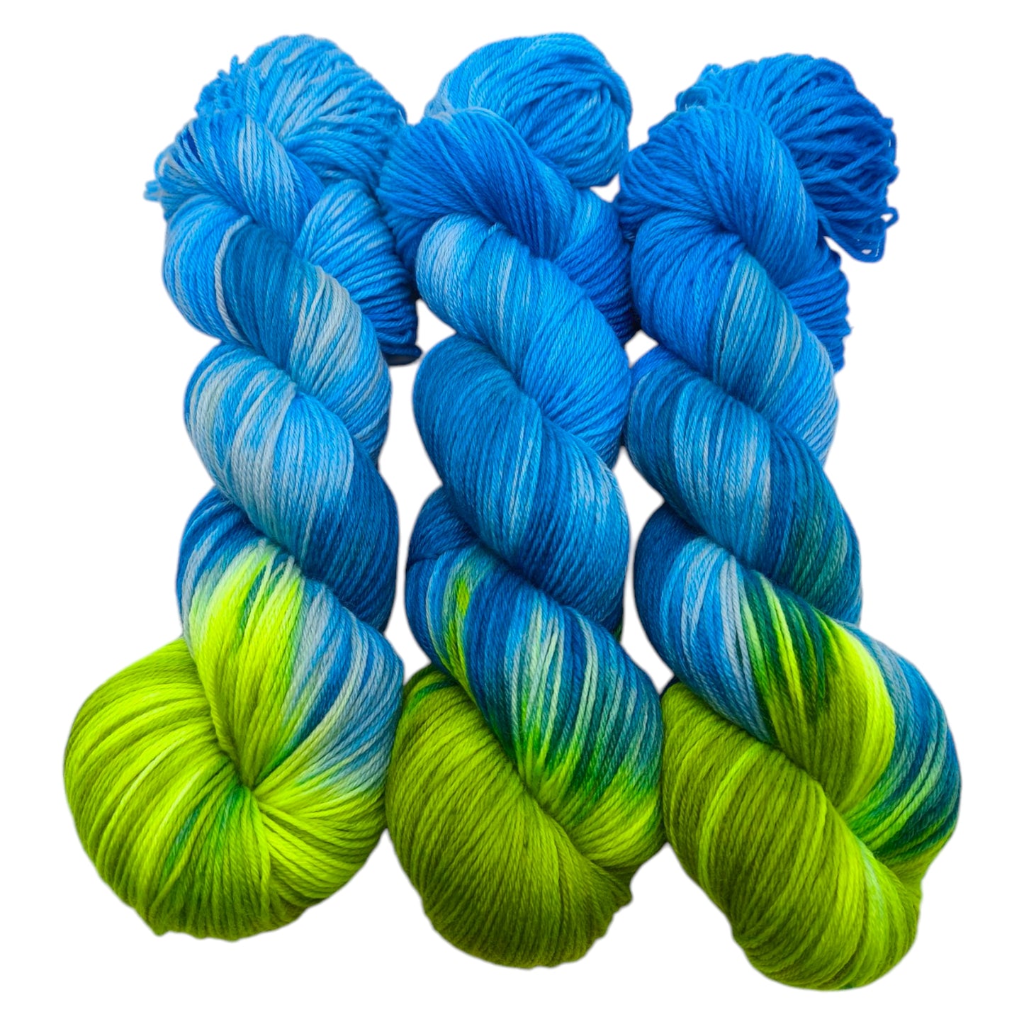 Merino High Twist 4fach 100g laues Lüftchen