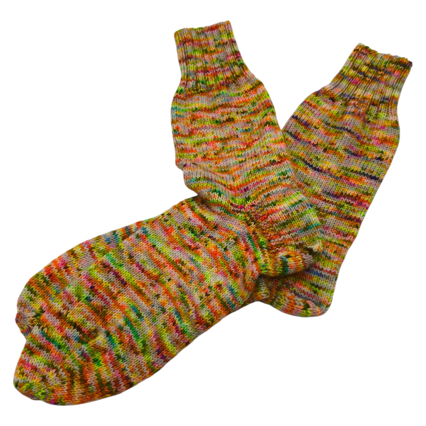 Socken, Größe 40/41, handgestrickt, aus Merino High Twist, Einhornpups