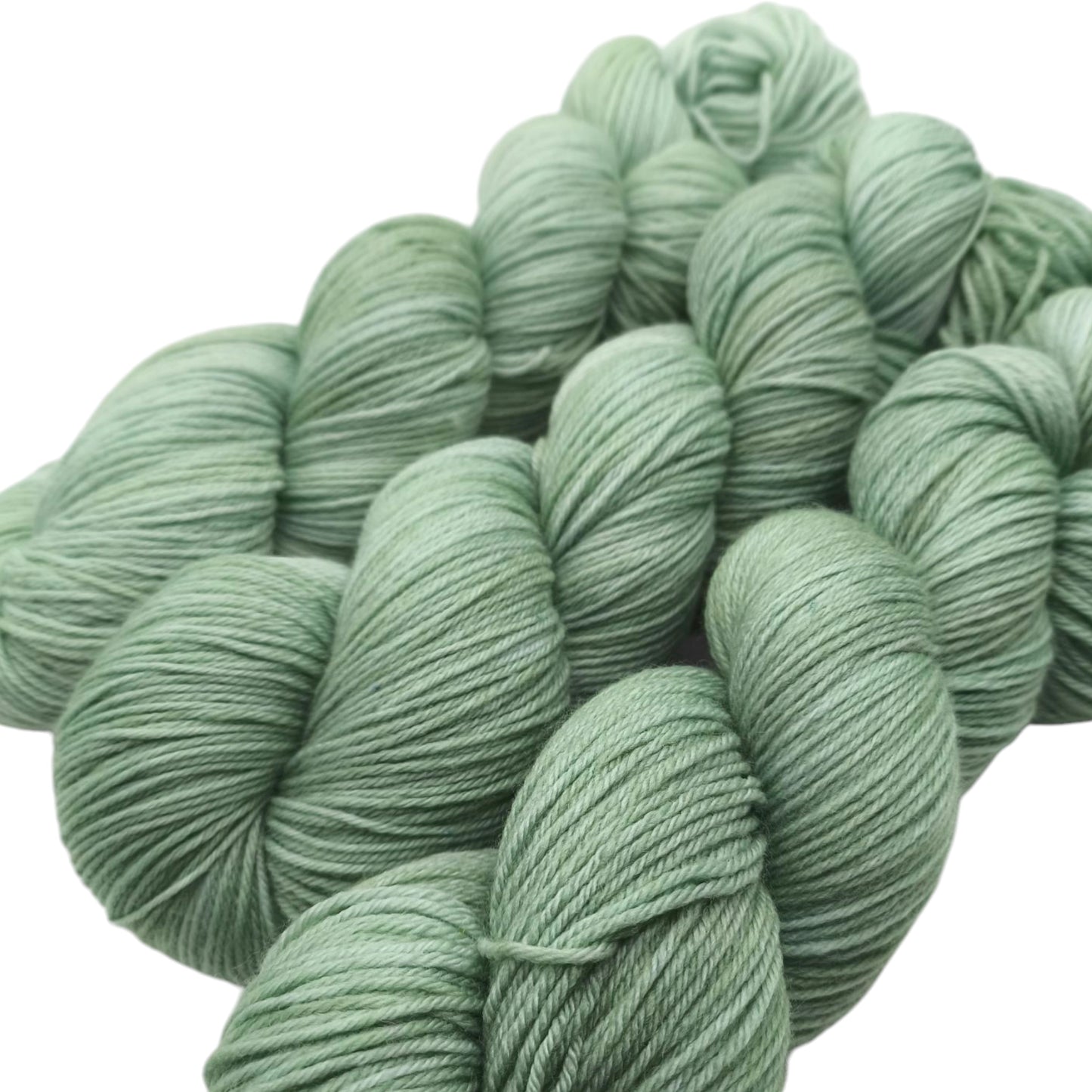 Merino High Twist 4fach semisolid Sage Leaf 100g