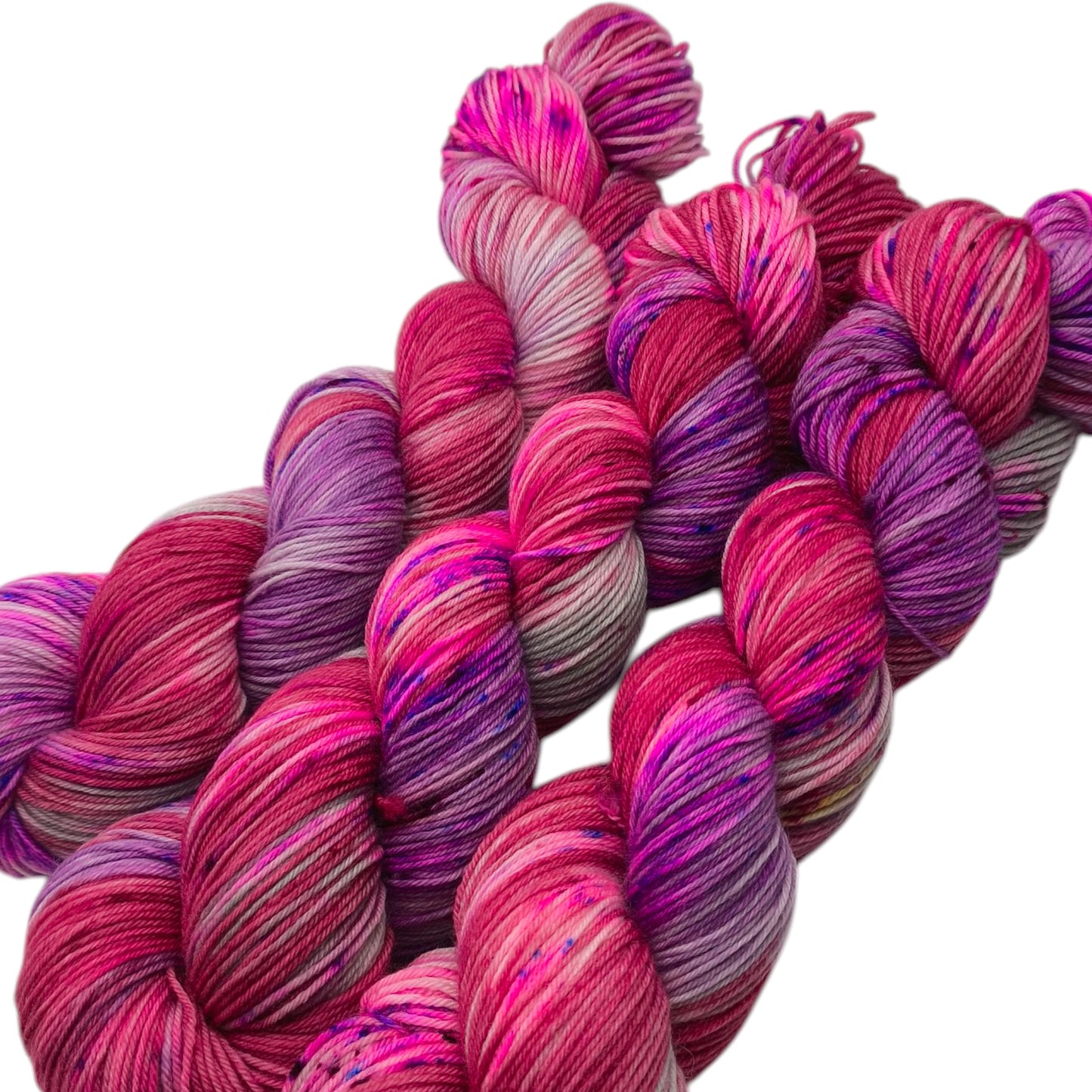 Merino High Twist 4fach 100g Raspberry Sorbet