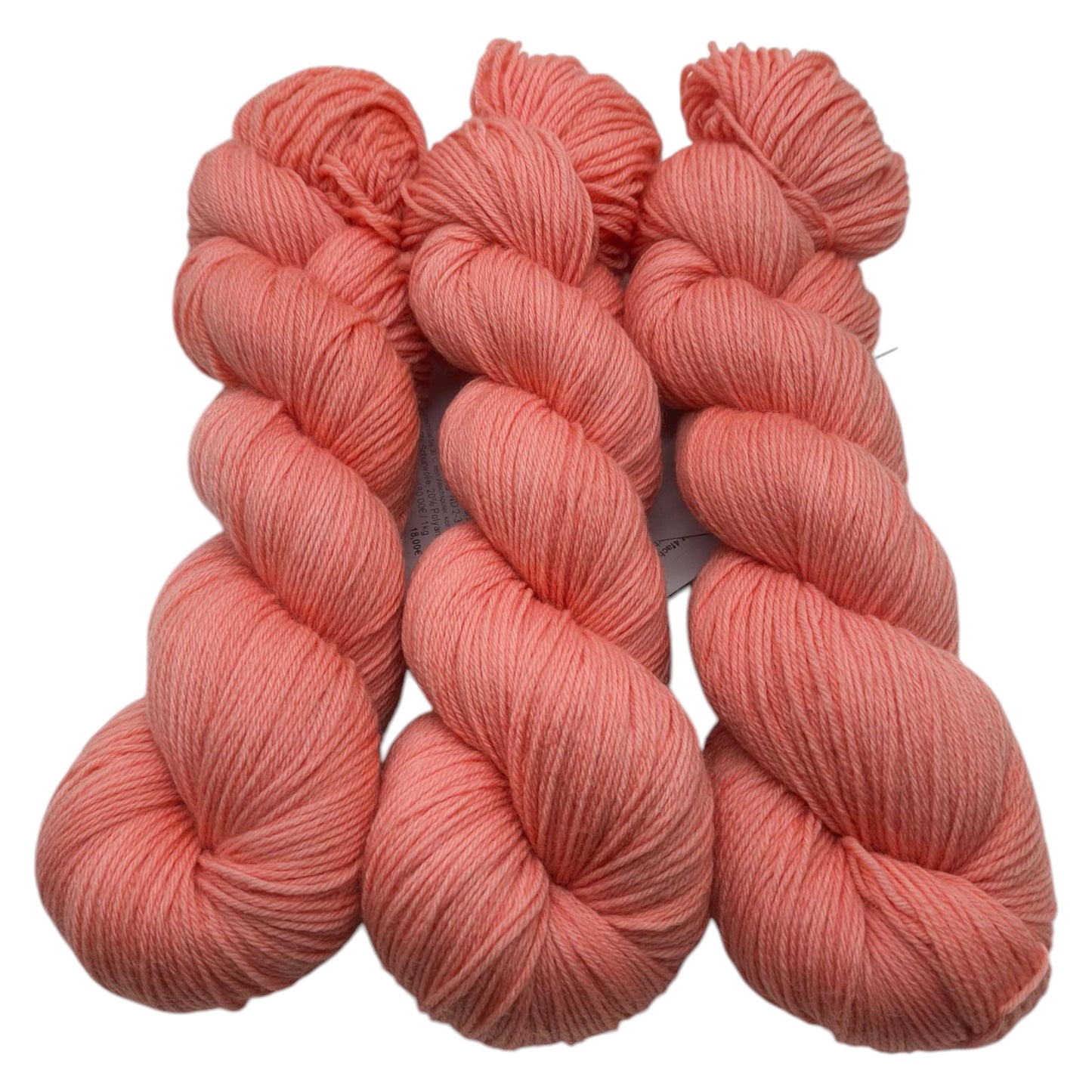 Merino High Twist 4fach semisolid Peach Blush 100g