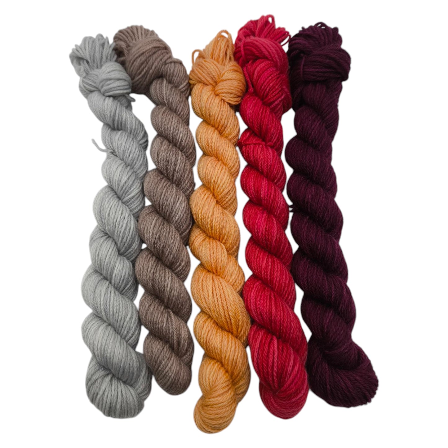 Strickset Merino High Twist Minis 5x20g Naturtalent