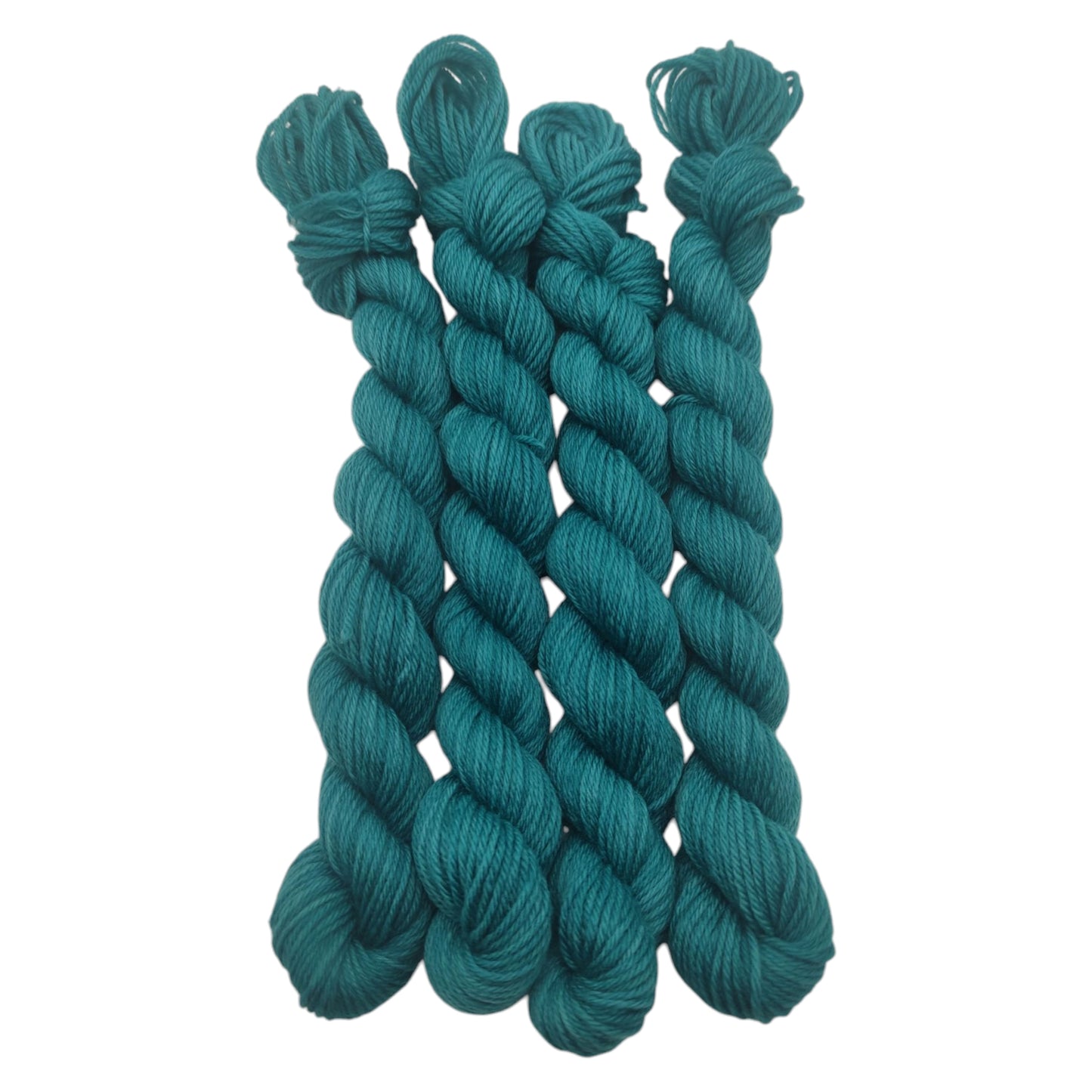 Merino High Twist 4fach semisolid Teal 20g