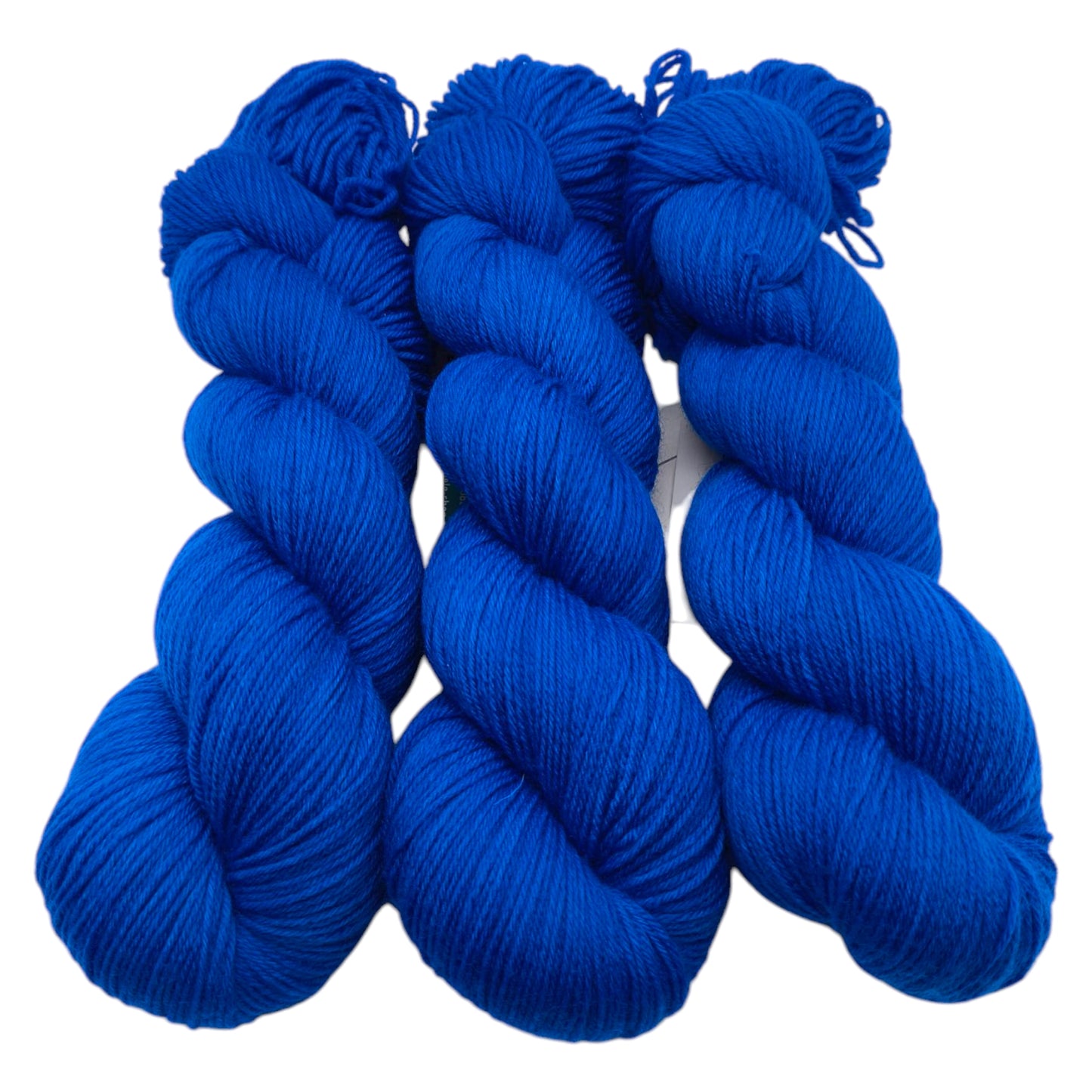 Merino High Twist 4fach semisolid Extrem Blue 100g