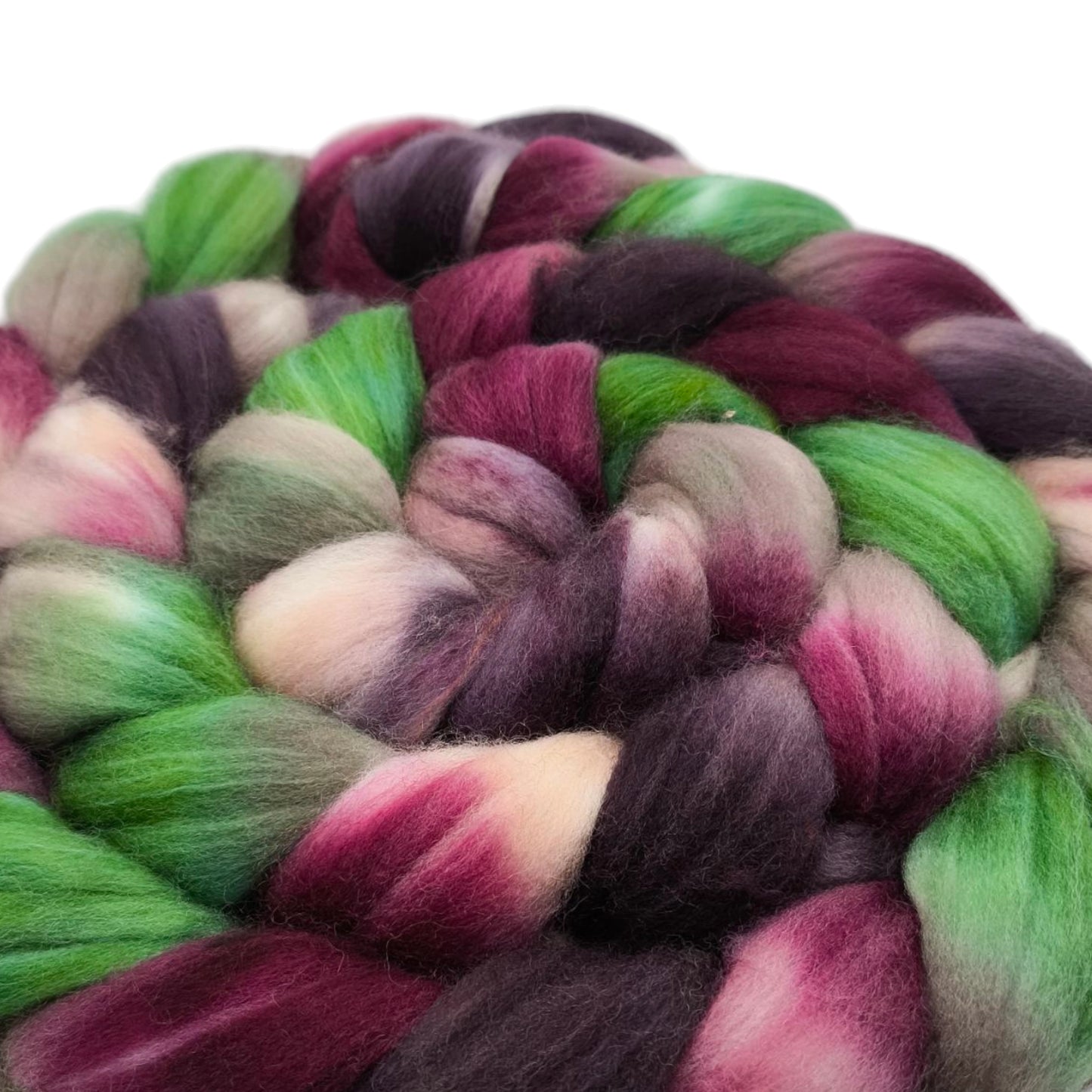 Kammzug Merino Nylon superwash 100g Auberginen
