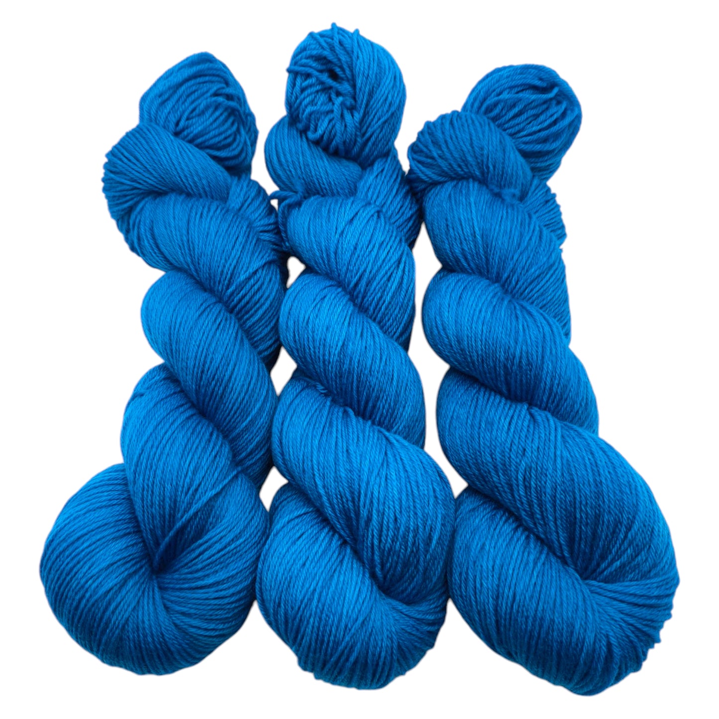 Merino High Twist 4fach semisolid Peacock Blue 100g