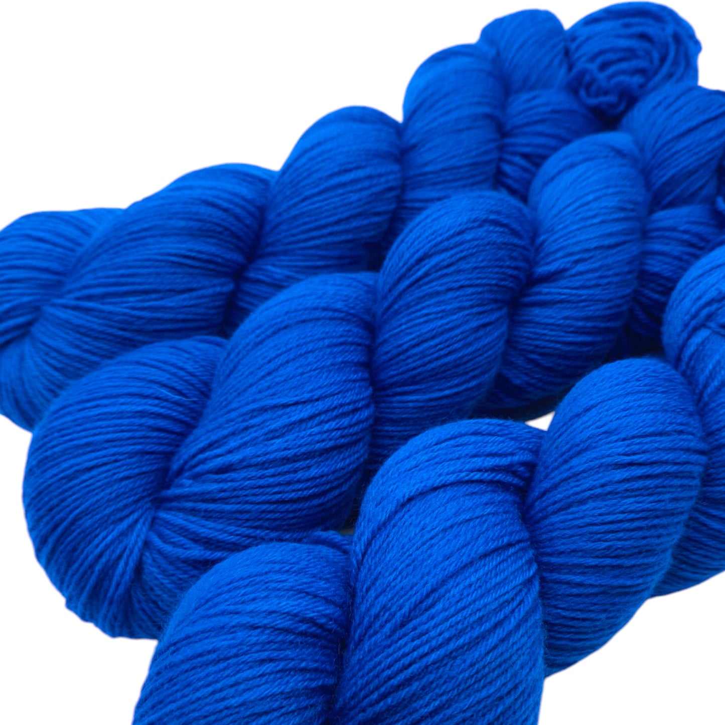 Merino High Twist 4fach semisolid Extrem Blue 100g