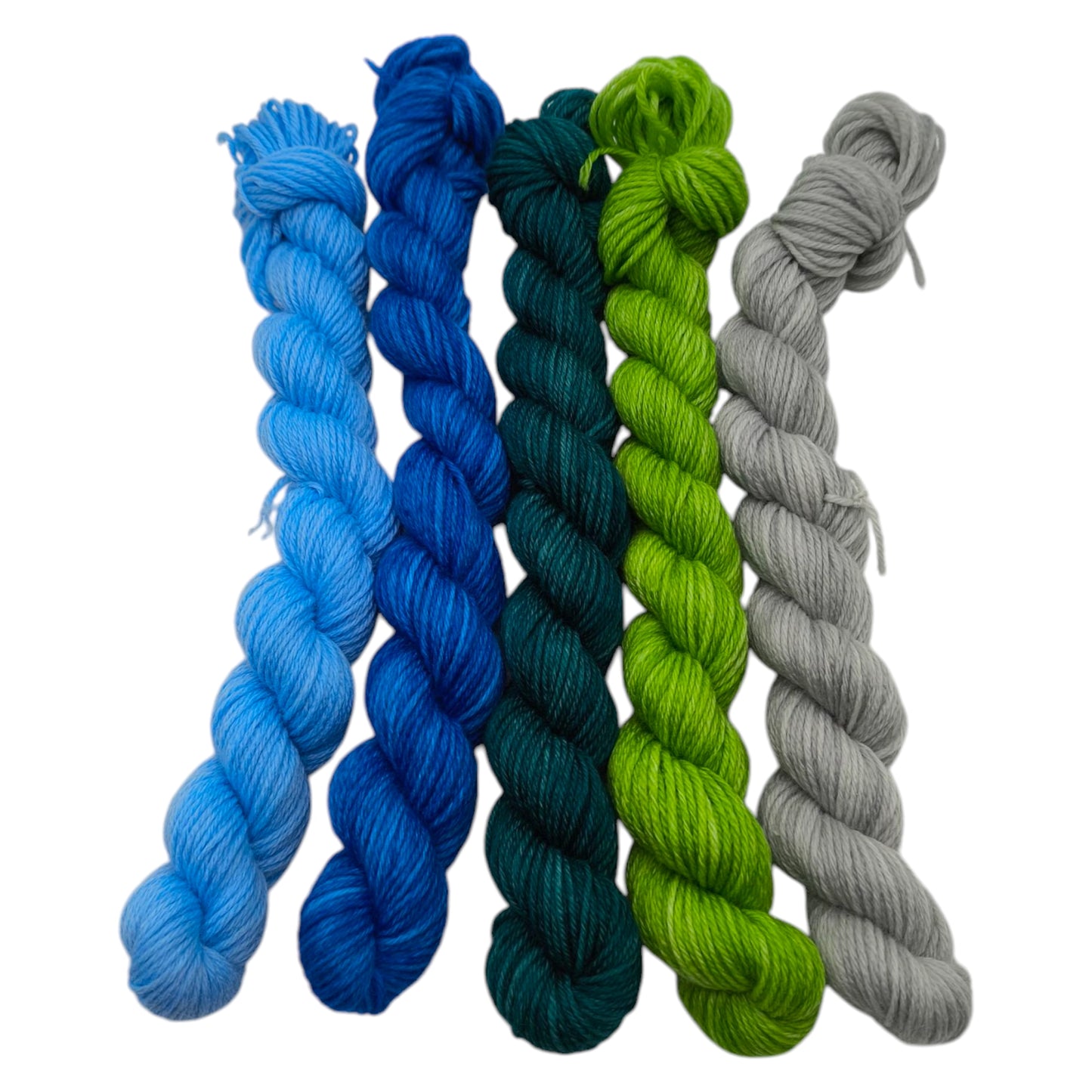 Strickset Merino High Twist Minis 5x20g frische Luft