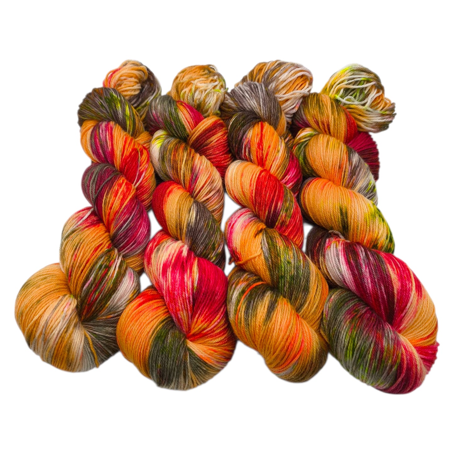 Merino High Twist 4fach 100g Pumpkin