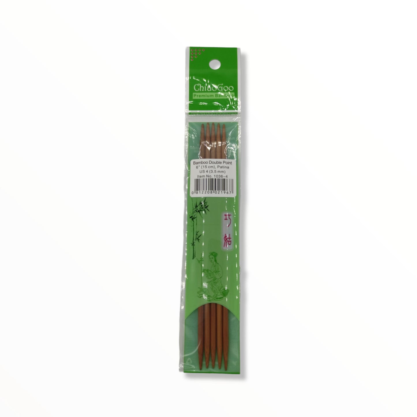 Chiaogoo Nadelspiel Bamboo 15cm Länge 3,5mm Monika Görich Etherische Öle und Mehr