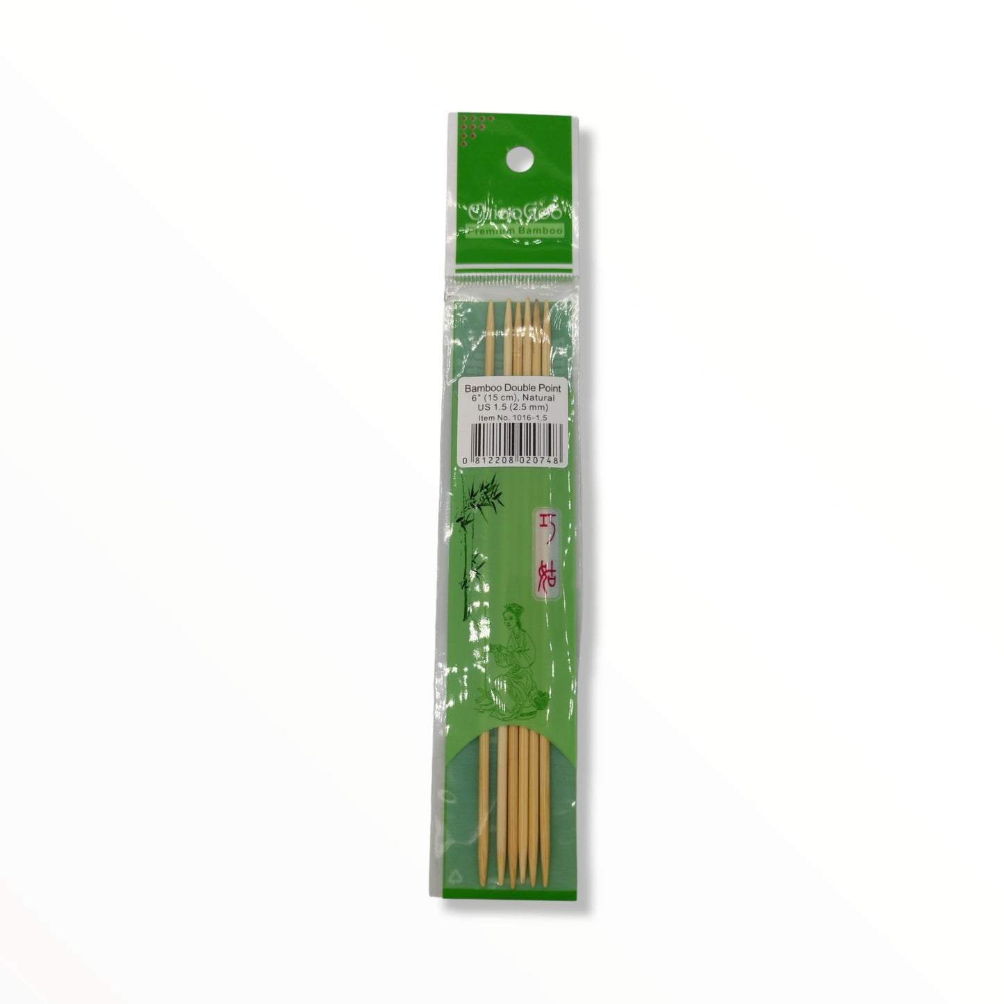 Chiaogoo Nadelspiel Bamboo 15cm Länge 2,5mm Monika Görich Etherische Öle und Mehr