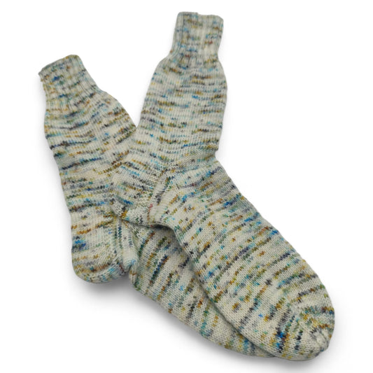Socken, handgestrickt, aus Merino High Twist, Größe: 42/43