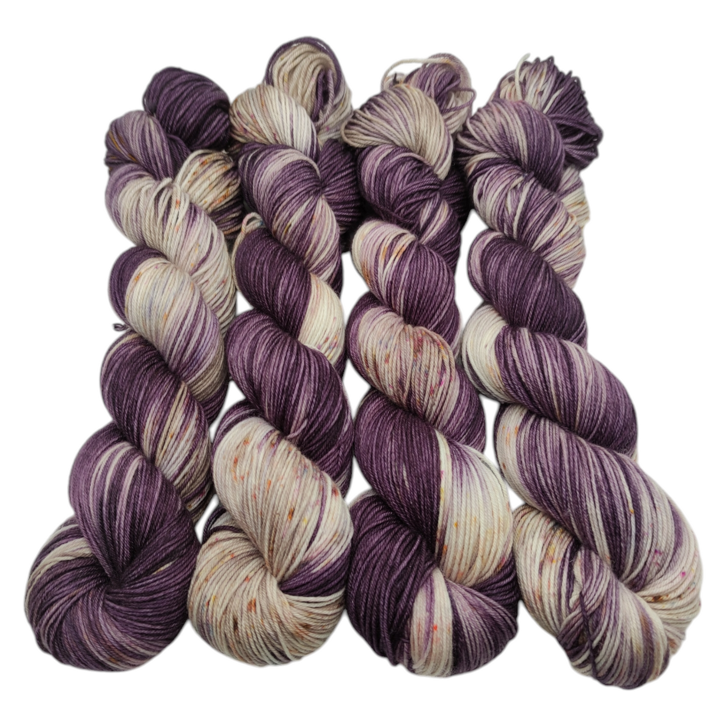 Merino High Twist 4fach 100g Speckles Espresso Latte