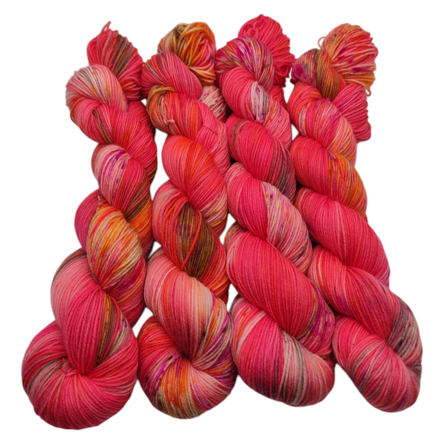 Merino High Twist 4fach 100g Speckles Grapefruit