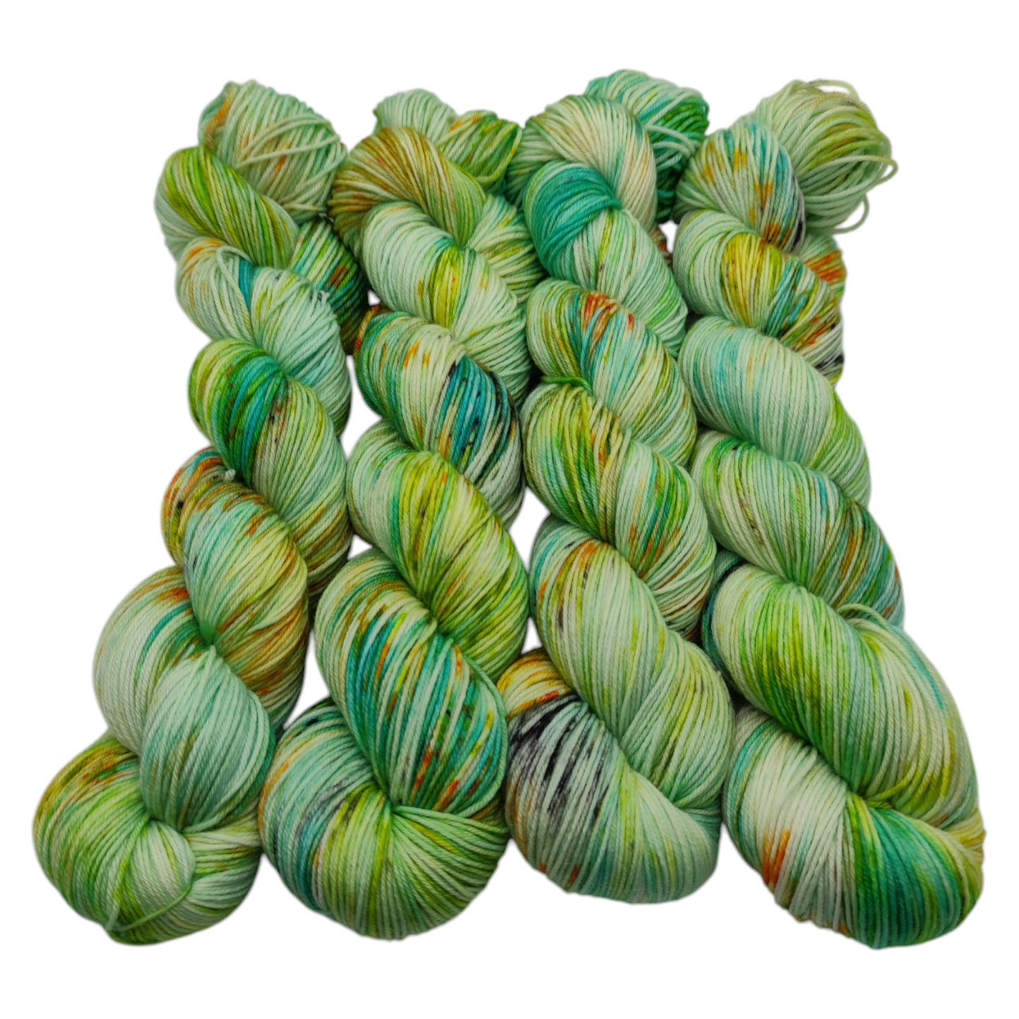 Merino High Twist 4fach 100g Speckles Seafoarm