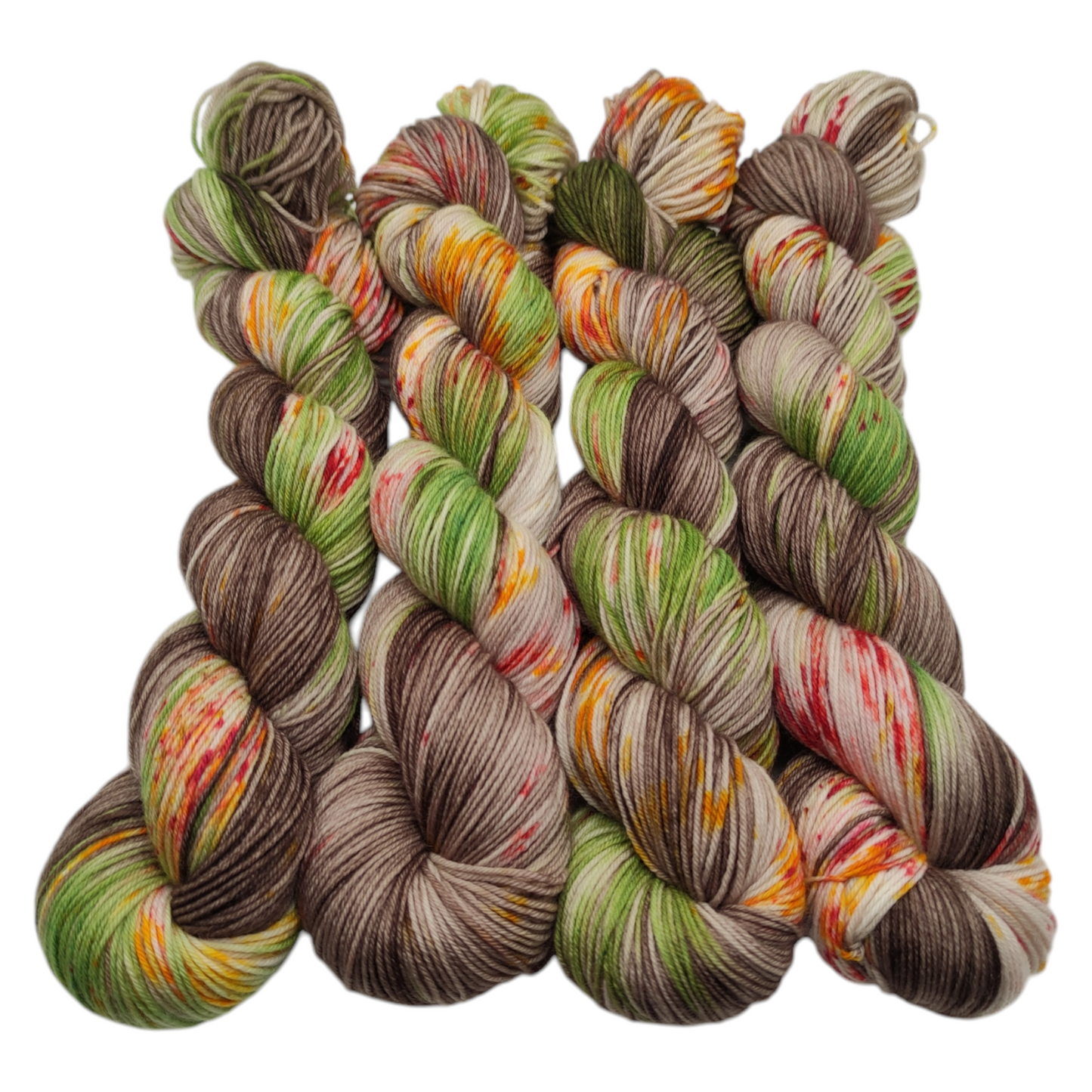 Merino High Twist 4fach 100g Speckles Herbstzauber