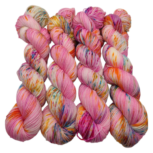 Merino High Twist 4fach 100g Pink Dreams