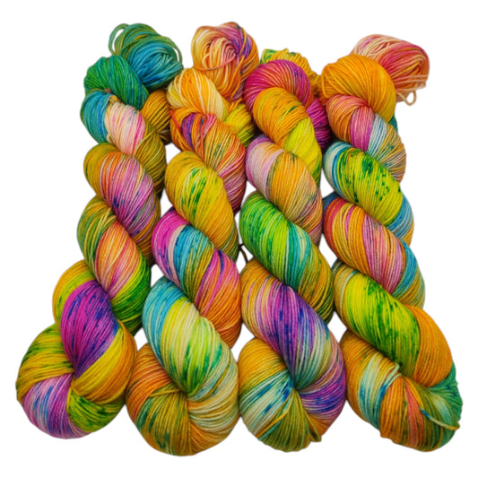 Merino High Twist 4fach 100g Harlekin