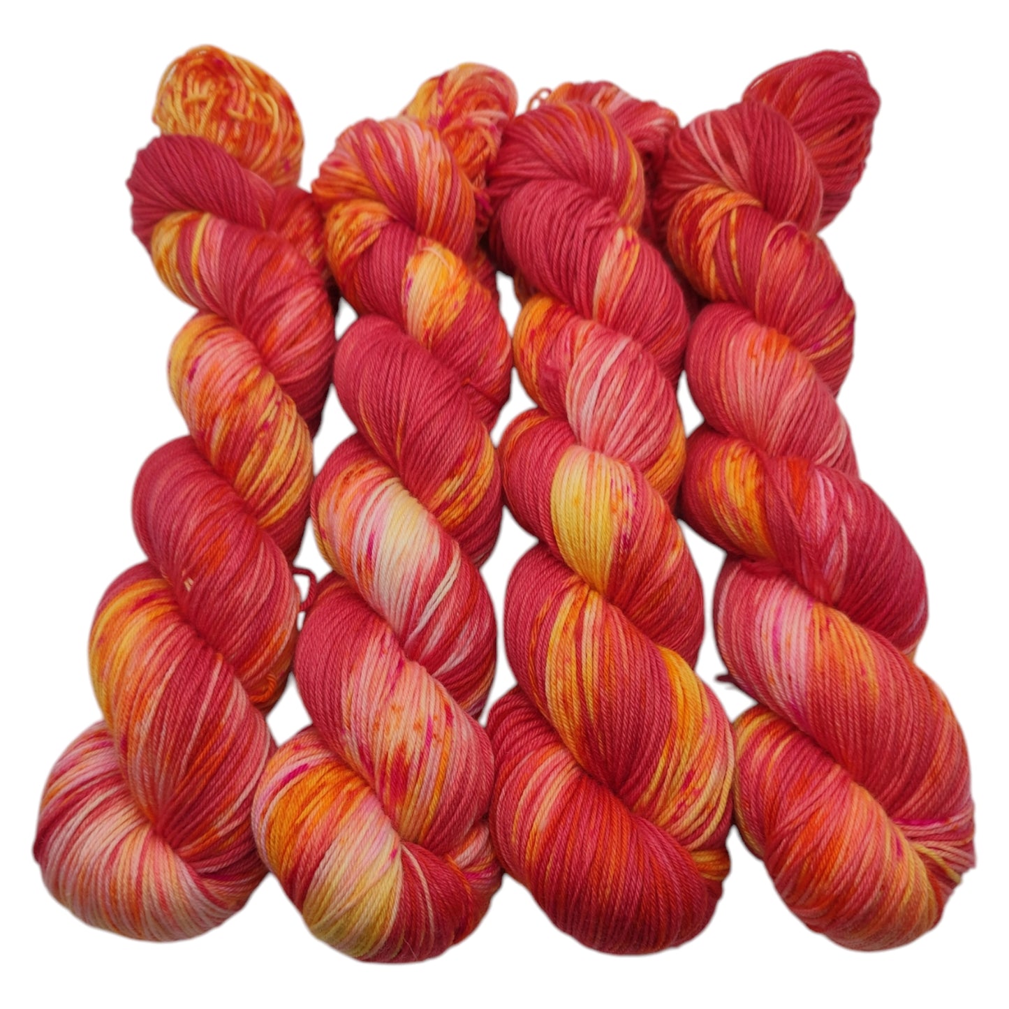 Merino High Twist 4fach 100g Drachenfeuer