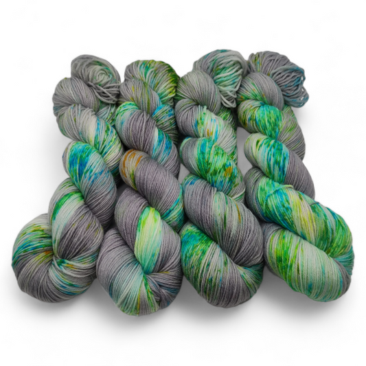 Merino High Twist 4fach 100g Tautropfen