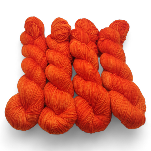 Merino High Twist semisolid 100g Monarch Orange