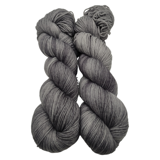 Merino High Twist 4fach semisolid Silver Grey 100g