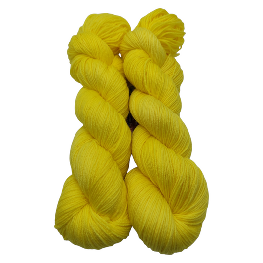 Merino High Twist 4fach semisolid Brilliant Yellow 100g