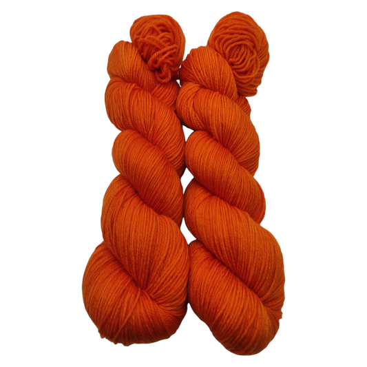 Merino High Twist 4fach semisolid Saffron Spice 100g