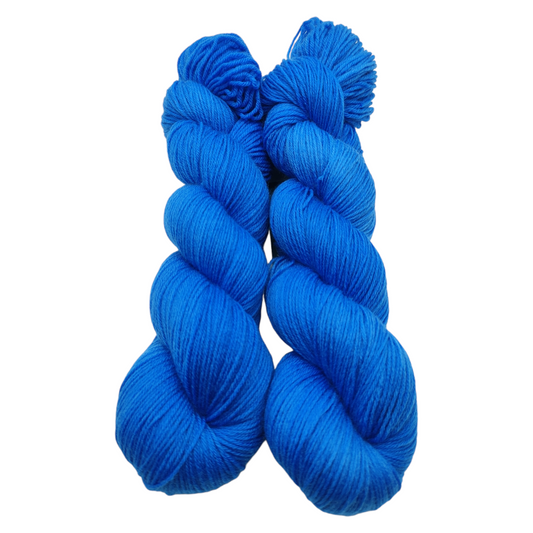 Merino High Twist 4fach semisolid Sapphire Blue 100g