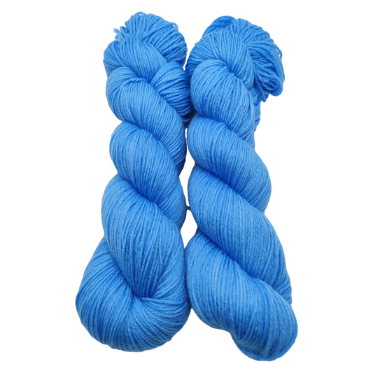 Merino High Twist 4fach semisolid Alpine Blue 100g