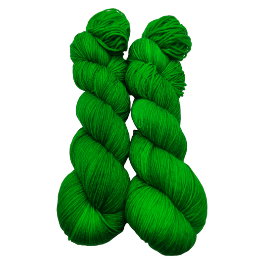 Merino High Twist 4fach semisolid Kelly Green 100g