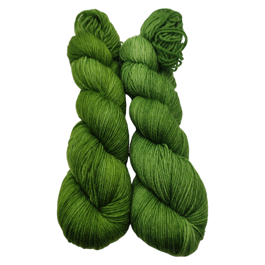 Merino High Twist 4fach semisolid Moos Green 100g