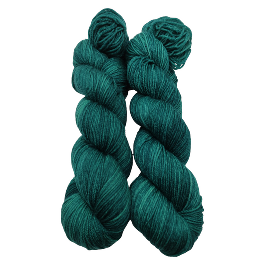 Merino High Twist 4fach semisolid Teal 100g