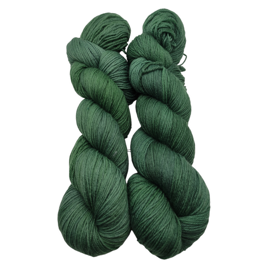 Merino High Twist 4fach semisolid Green 100g