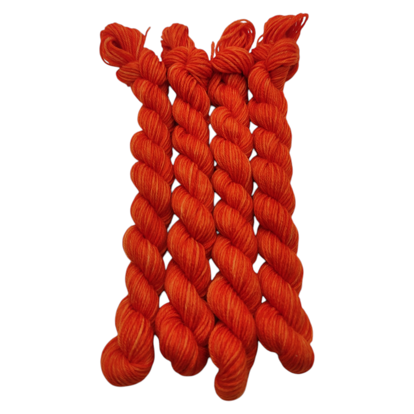 Merino High Twist 4fach 20g semisolid Mini Monarch Orange