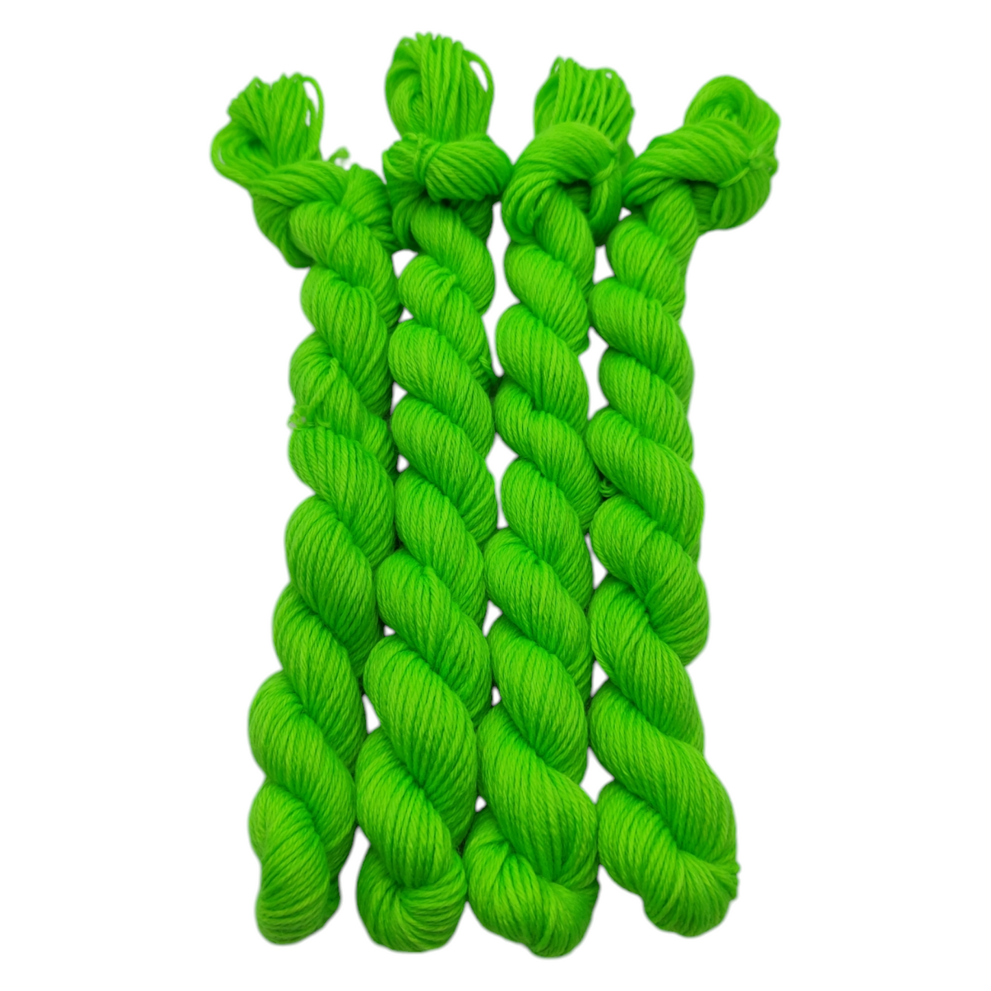 Merino High Twist 4fach 20g semisolid Mini Charteuse J