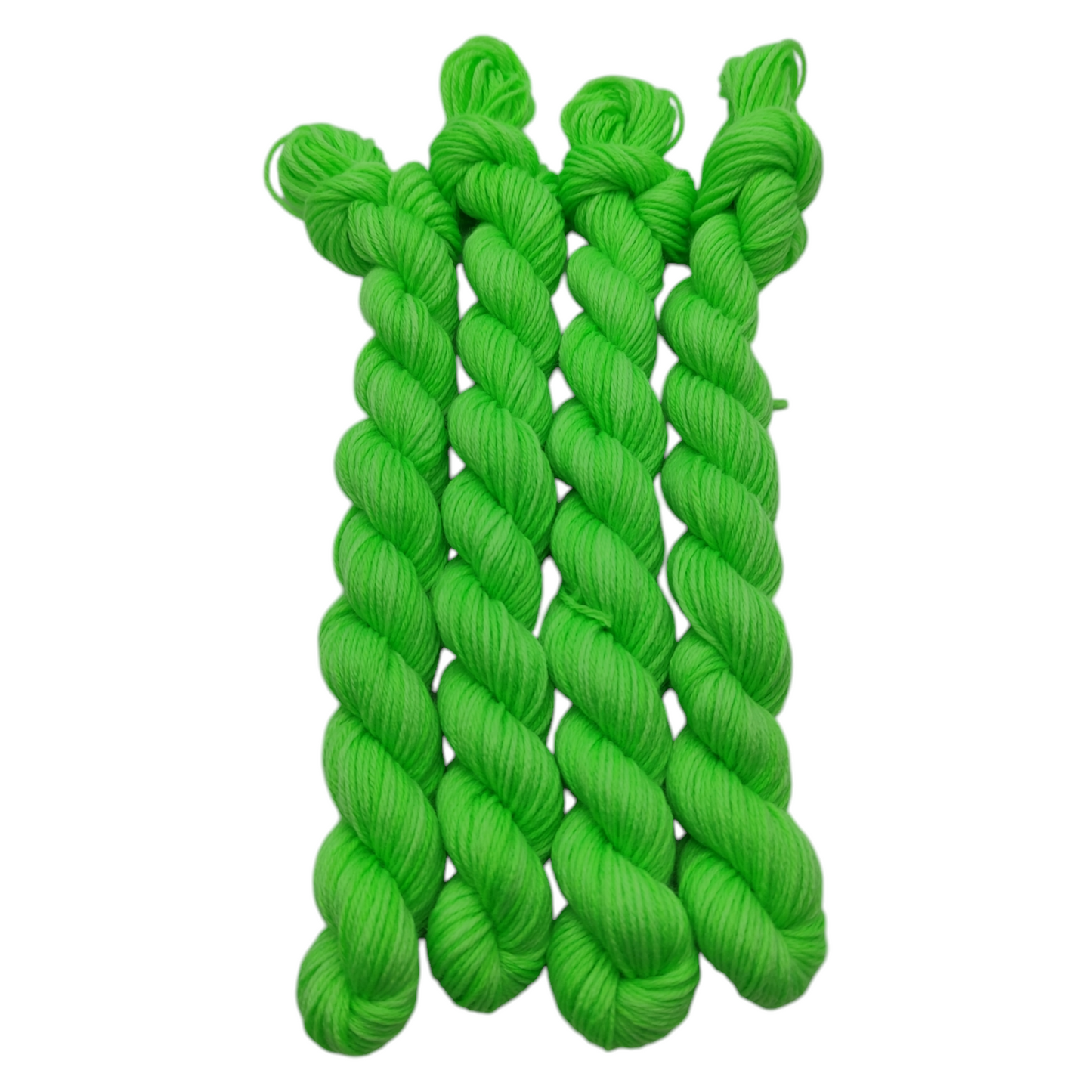 Merino High Twist 4fach 20g semisolid Mini Kelly Green J