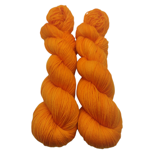 Merino High Twist 4fach semisolid Monarch Orange 100g