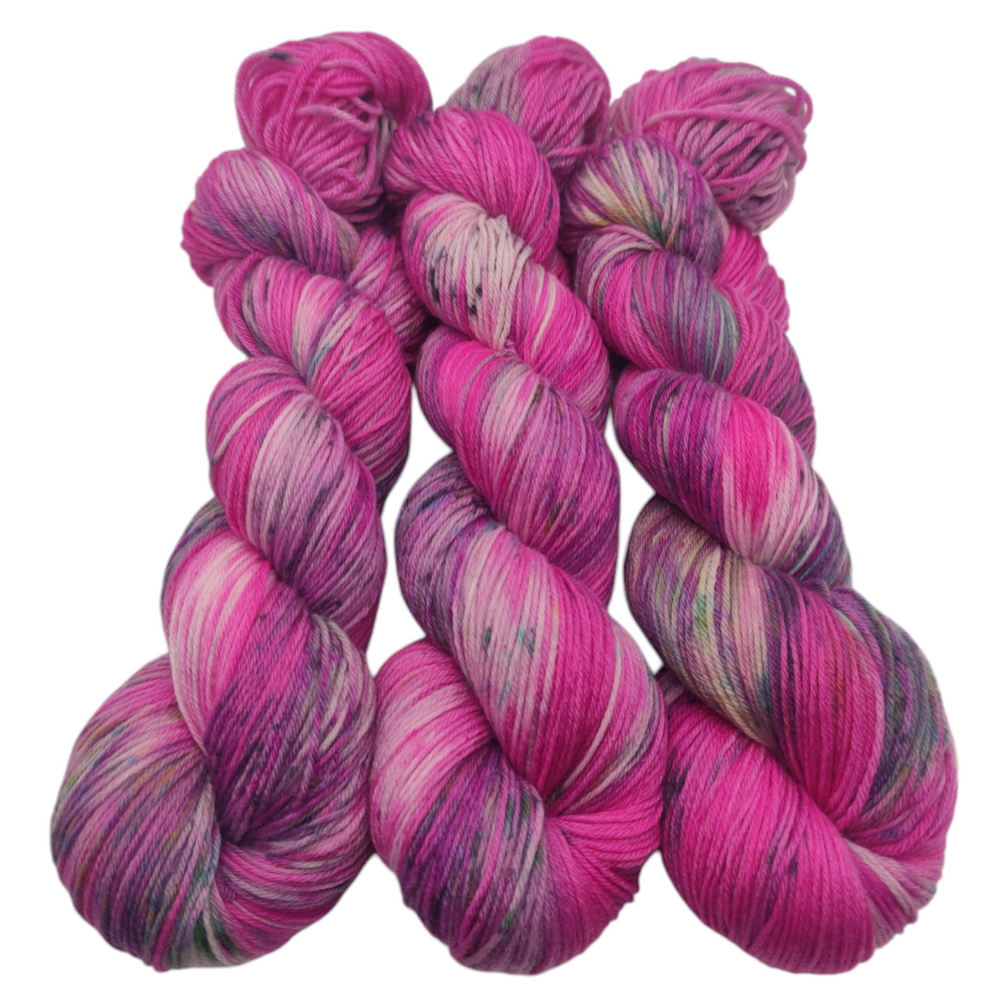 Merino High Twist 4fach 100g Speckles Dragonfruit