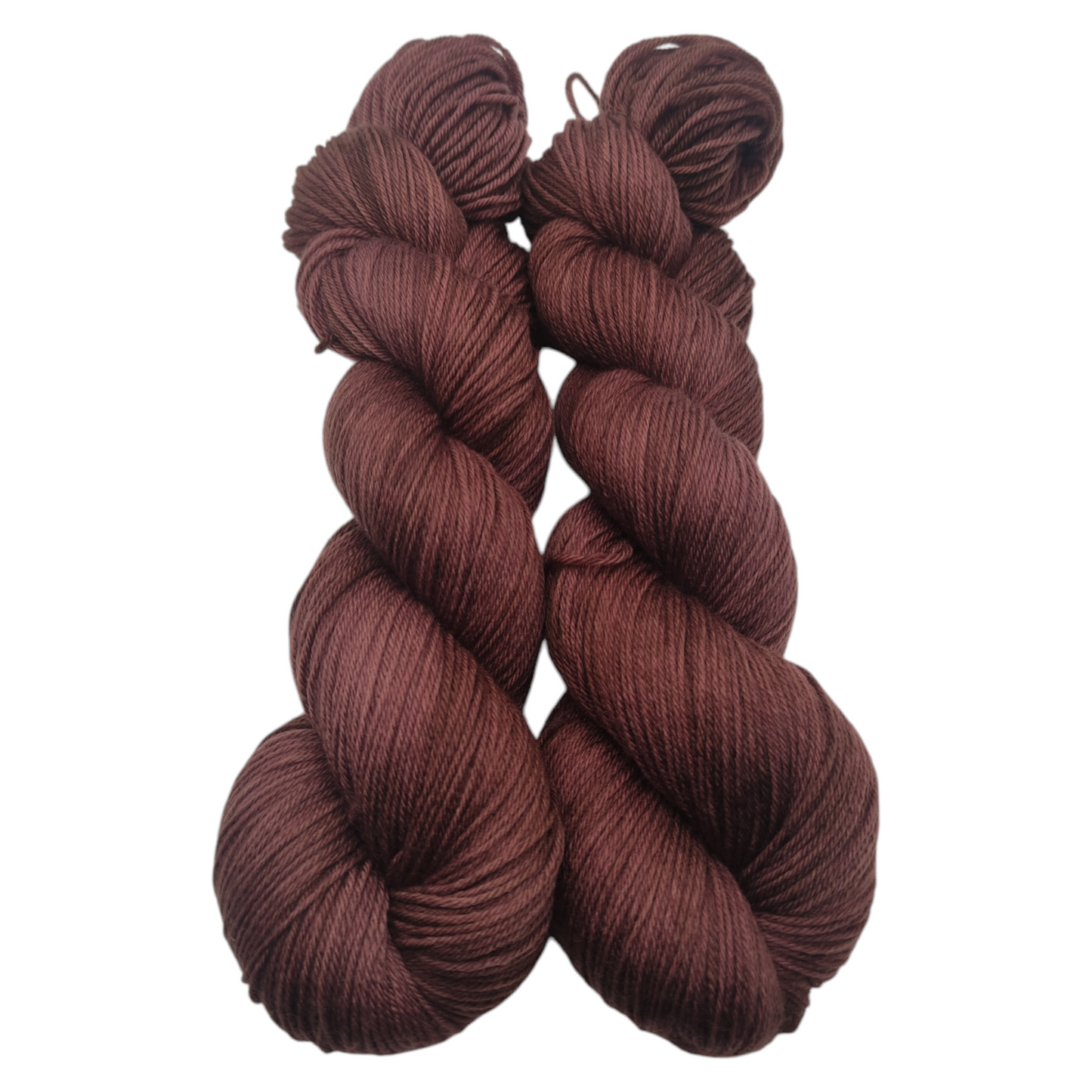 Merino High Twist 4fach 100g semisolid Chocolat Brown